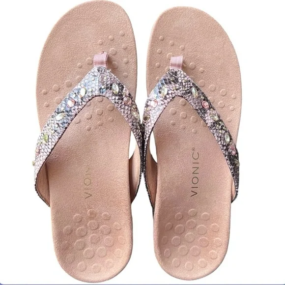 VIONIC LUCIA TOE POST SANDAL WOMEN'S size 11 - Picture 5 of 8